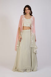 Blush Whisper Lehenga Set