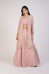 Petal Glow Jacket Set