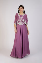 Majestic Orchid Cape Set