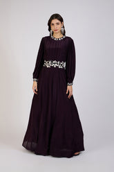 Plum Luxe Gown
