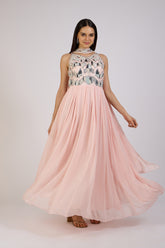 Rose Quartz Glamour Gown