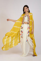 Golden Breeze Skirt Set