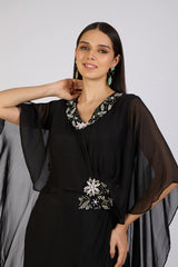 Grace Cape Gown