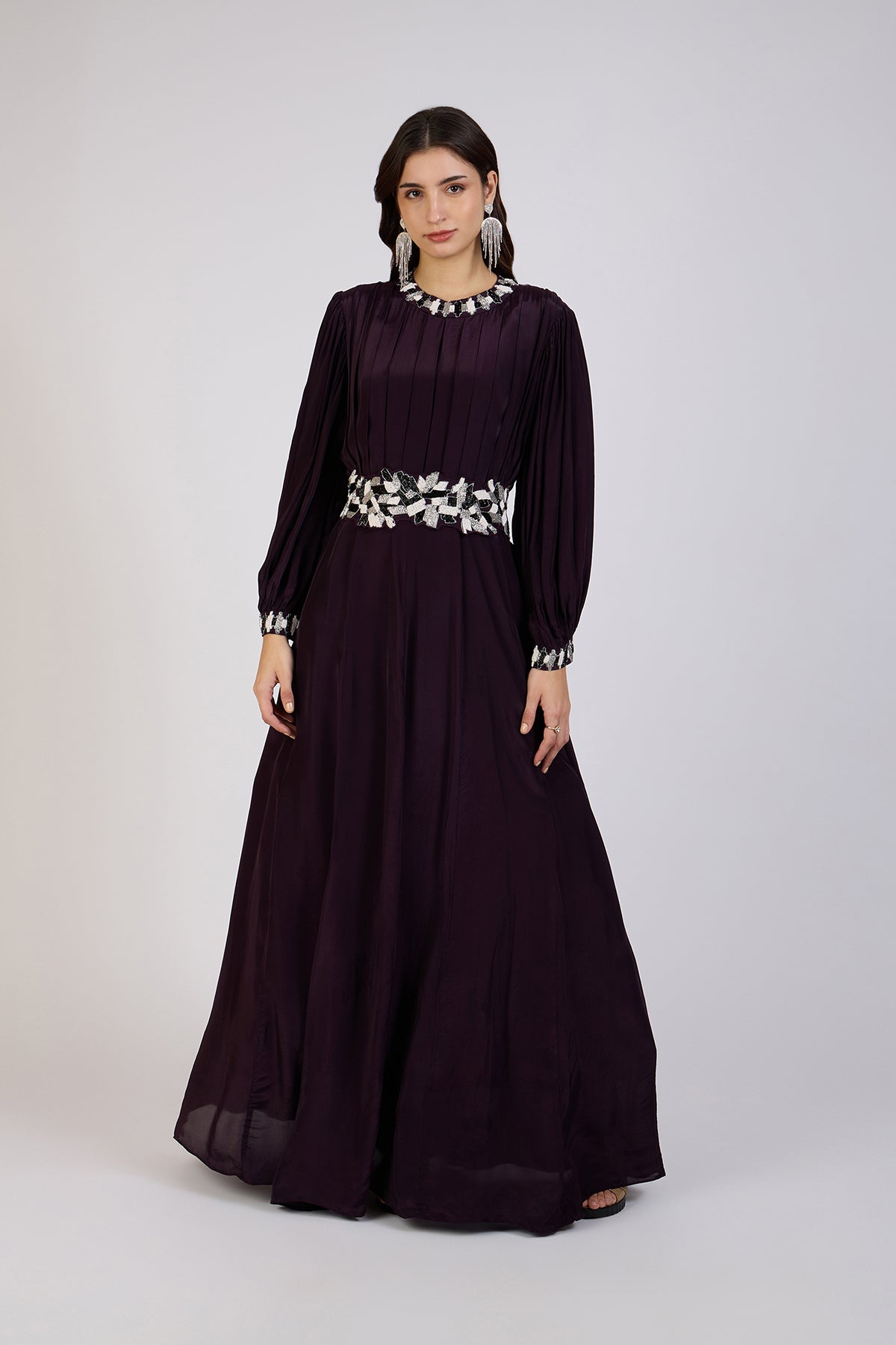 Plum Luxe Gown