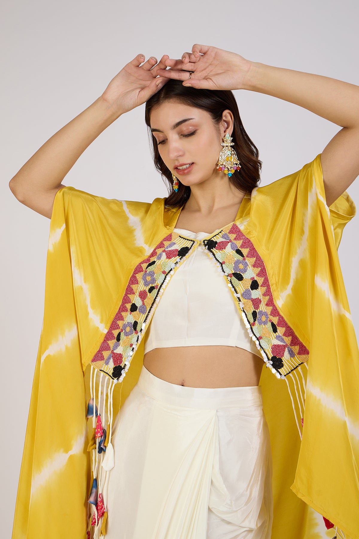 Golden Breeze Skirt Set