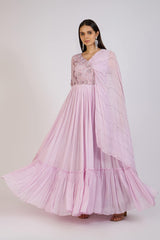 Blush Aura Gown