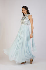 Icy Elegance Gown