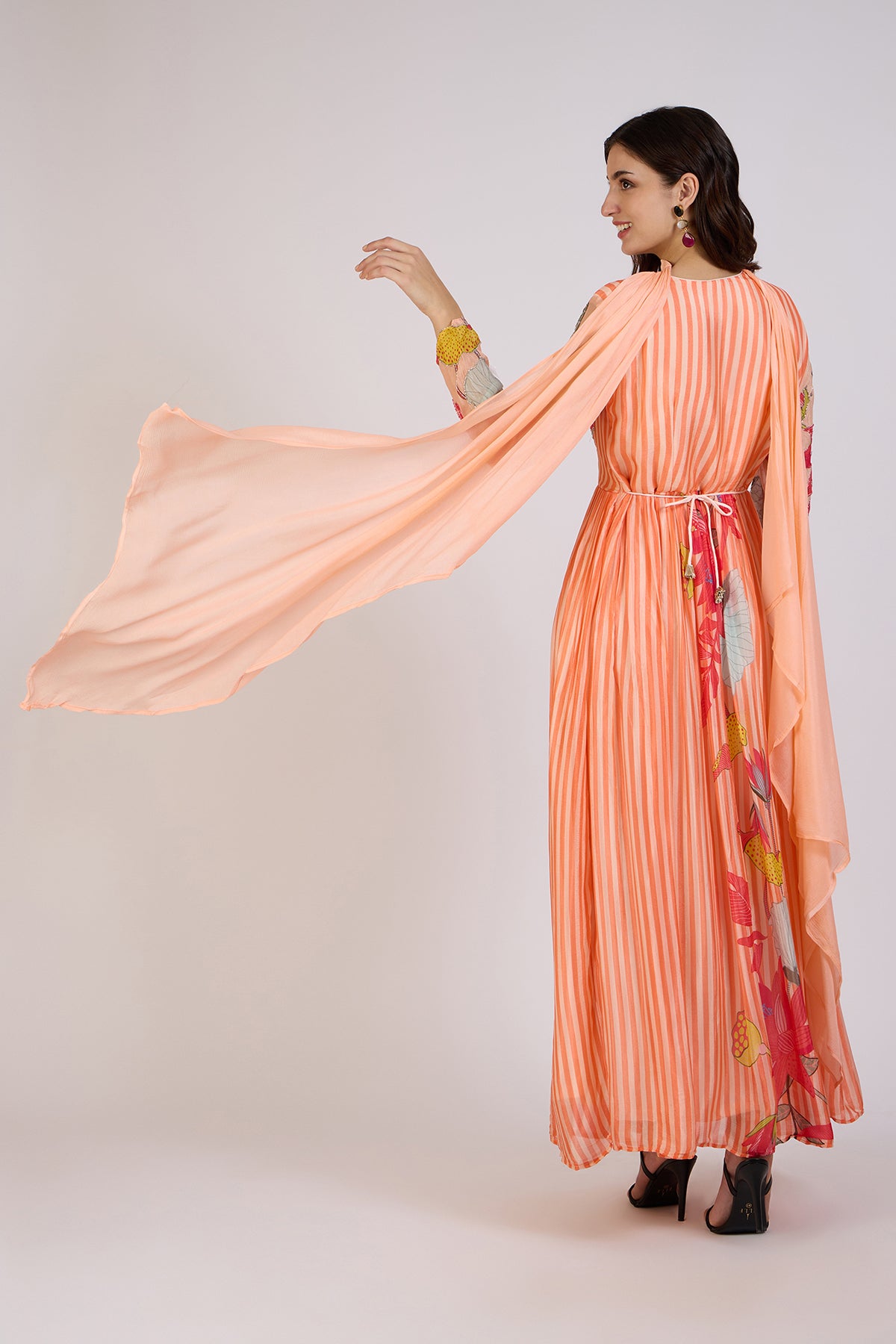 Floral Symphony Maxi Dress